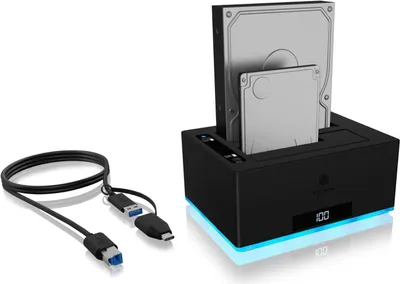 Produktbild von RaidSonic ICY BOX IB-127CL-U3 2 Bay Docking & Klonstation