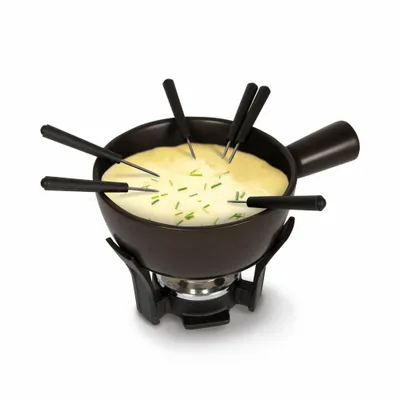 Produktbild von Boska Fondue-Set Nero, Käsefondue, 9-tlg., Schokofondue, Käsezubehör, 853528