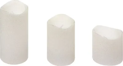 Image de Bougies LED de différentes tailles, lot de 3