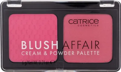 Imagen del producto de Catrice Blush Affair, paleta de crema y polvo para colorete, tono 020, Rosa suave
