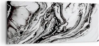 Produktbild von Bild auf Leinwand - Leinwandbild - Abstraktion modern - 120x50cm - Wand Bild - Wanddeko - Leinwanddruck - Bilder - Kunstdruck - Wanddekoration - Leinwand bilder - Wandkunst - AB120x50-4083