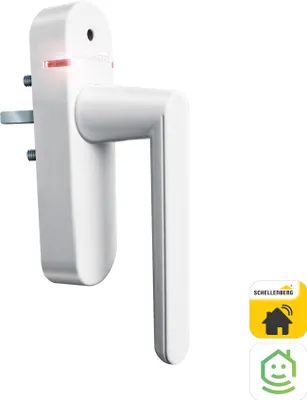 Produktbild von Schellenberg Smart Home Fenstergriff, 32-43 mm, weiß, 46512