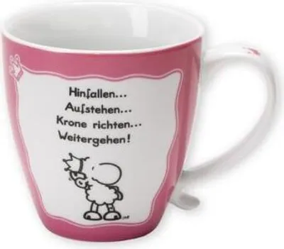 Produktbild von sheepworld Tasse "Krone richten ..."