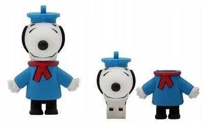Produktbild von DIAWAY Snoopy USB 2.0 Pendrive 16GB mit Anhänger Schnell