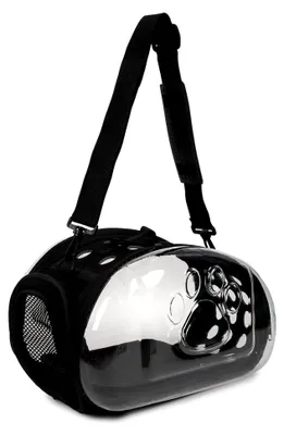 Produktbild von Transparenter Haustiertransporter - Tragetasche für Reisen S/L