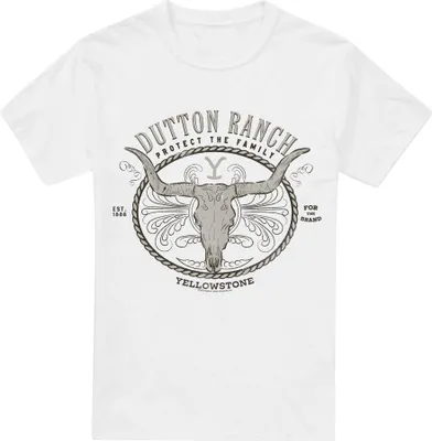 Obrázek produktu pro Yellowstone - Pánské tričko "Dutton Ranch" TV5673 (M) (Bílá)