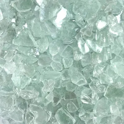 Produktbild von GLASSTEINE, Glasscherben 25-40mm. 10kg. NATUR