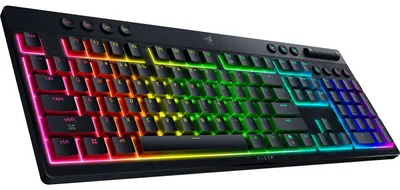 Immagine prodotto di Razer BlackWidow V4 Interruttore HyperSpeed arancione a basso profilo - Layout tedesco - Tastatur