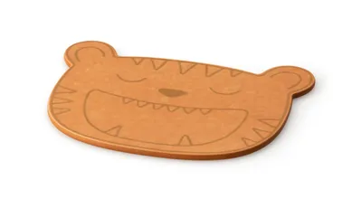 Image de DURACORE Kinderbrett Tiger, Duracore braun 23,3x17x0,6 cm 5332 4017167533209