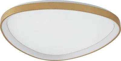 Produktbild von Lucande LED-Deckenleuchte Asken, 61 cm, gold, CCT, dimmbar