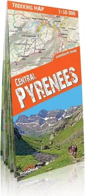 Produktbild von Pireneje Środkowe (Central Pyrenees) Trekking map 1:50 000