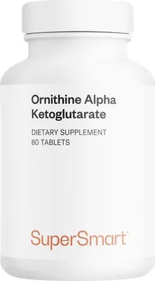 Produktbild von SuperSmart Ornithine Alpha Ketoglutarate (OKG) Dietary Supplement - 60 Tabletten