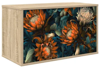 Obrázok produktu pre vidaXL Nástenná TV skrinka LOCHEM, 69 x 33 x 40 cm, Imitácia dreva Sonoma