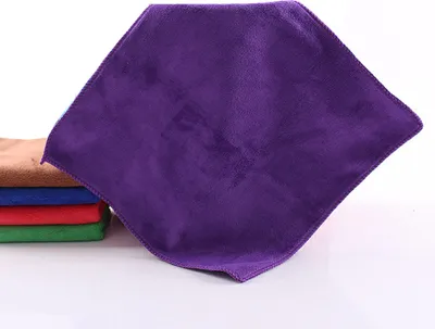 Produktbild von EWANTO Mikrofaser Reinigungstuch Allzweck 30 x 30 cm superweich mit Aufhängschlaufe Farbe violett HA-35