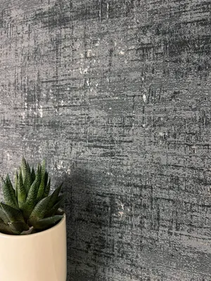 Produktbild von NEWROOM Tapete Bakary Black Schwarz Vliestapete - Modern Used-Look Beton  Germany