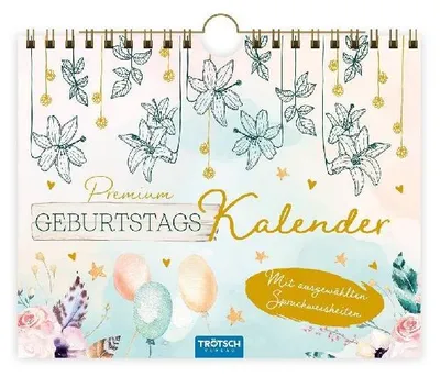 Produktbild von Trötsch Premium Geburtstagskalender