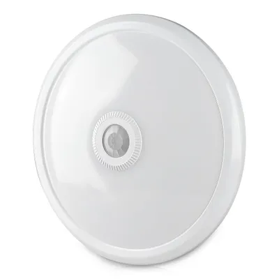 Image de V-TAC - Plafonnier LED 12W 800lm 6400K IP20 Blanc détecteur PIR