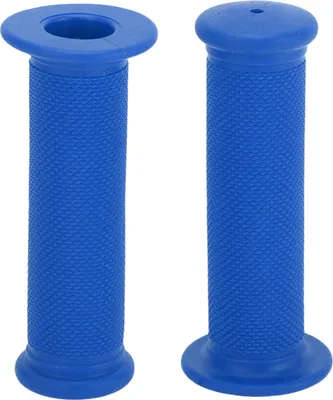 Image de Protège-Poignées de Guidon de Vélo 117mm Long Léger | Protecteur d'Extrémité de Poignées de Vélo Bleu 1 Paire