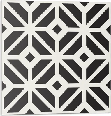 Zdjęcie produktu dla Geometryczny wzór z rombami– Samoprzylepne Płytki Ścienne 3D – Panele PCV i Winylowe – Płytki do Kuchni i Łazienki – Dekoracyjne Naklejki na Ścianę – 4 sztuki 50 x 50 cm
