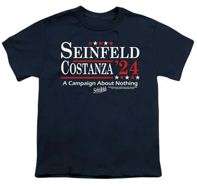 Obrázek produktu pro Tričko Seinfeld – "Election" pro děti, model TV37797 (velikost 152-158), barva: tmavě modrá