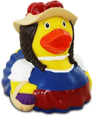 Produktbild von LiLaLu - 1873 - Badeente, Schwarzwälderin, Kunststoff, 8cm