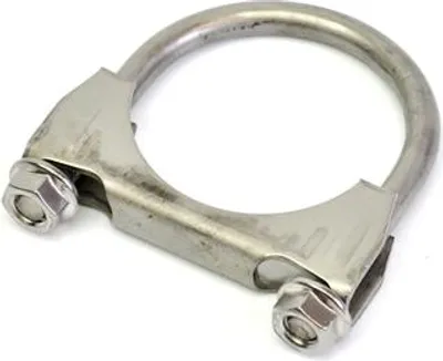 Produktbild von Jeep Auspuffschelle Clamp M8 Ø 2,25" = 57-58 mm Edelstahl Universal