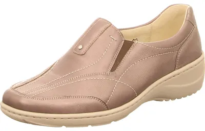 Produktbild von Waldläufer Straßenslipper(Trott) Abs.b.25 mm in beige, Gr. 7.5