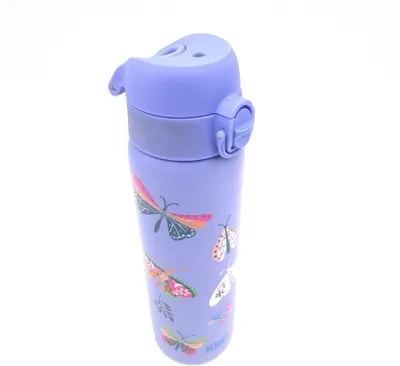 Produktbild von Ion8 Kinder Trinkflasche Vakuumisolierter Edelstahl Hellviolett Träume