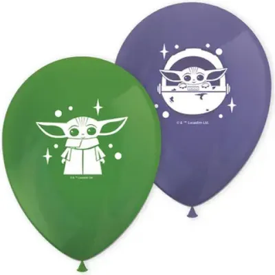 Image de Star Wars Le Mandalorien Ballon, 8-teilig