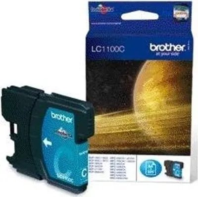 Produktbild von Brother LC-1100HYC Tintenstrahl Tintenpatrone - Cyan - Original - 1er Pack - Tintenstrahl - 1er Pack