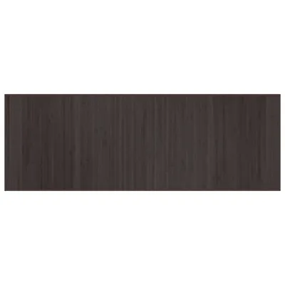 Produktbild von vidaXL Teppich Rechteckig Dunkelbraun 70x200 cm Bambus