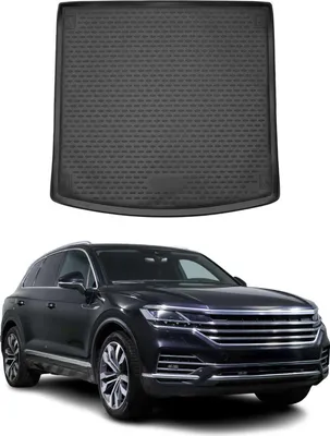 Obrázek produktu pro Rohož do kufru Vana do kufru pro VW Touareg 2018-2024 Rubber TPE Black
