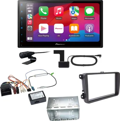 Produktbild von Pioneer SPH-DA77DAB CarPlay Android Auto DAB+ Einbauset für T6 Sharan 2 Beetle