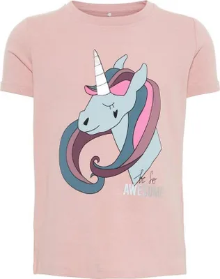 Produktbild von Name it Einhorn T-Shirt in rosa 92