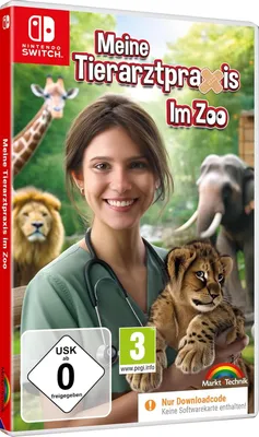 Produktbild von Meine Tierarztpraxis im Zoo - Tierklinik für Nintendo Switch - Code in a Box