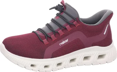 Produktbild von Rieker Halbschuhe Damen Slipper Sneaker weinrot 36