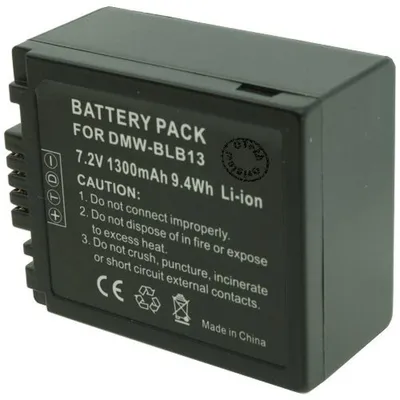 Produktbild von Batterie kompatibel mit PANASONIC DMW-BLB13PP - panasonic