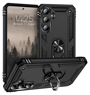 Produktbild von Armor Outdoor Handyhülle für Samsung Galaxy A55 5G Handy Panzer Case Cover Schutzhülle Farbe: Schwarz