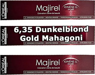Obrázok produktu pre L´Oréal Professionnel Majirel profesionálna permanentná farba na vlasy pre všetky typy vlasov 6.35 50 ml