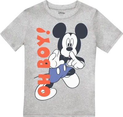 Produktbild von Disney - "Oh Boy!" T-Shirt für Jungen TV1910 (128) (Grau)