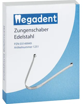 Produktbild von Zungenschaber Edelstahl rostfrei, 1 St
