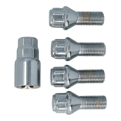 Immagine prodotto di Set di bulloni di bloccaggio per ruote Carpoint M14x1,5x26 mm, tipo G conico