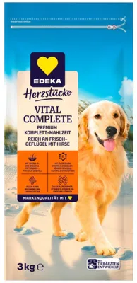Produktbild von Edeka Herzstücke Dog Vital Complete Premium Komplett Mahlzeit 3kg
