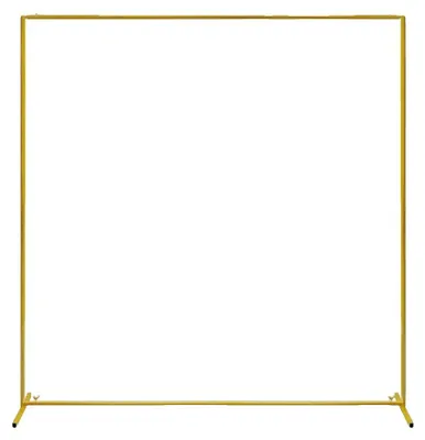 Obrázek produktu pro Svatební oblouk, kovový rám, elegantní design, 2 m x 2 m, jak je znázorněno na obrázku