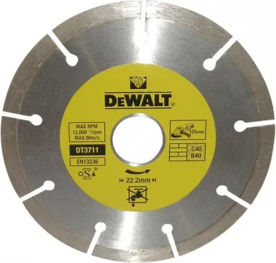 Produktbild von DeWalt DT3711-QZ Diamanttrennscheibe Eco1 Universal 125mm