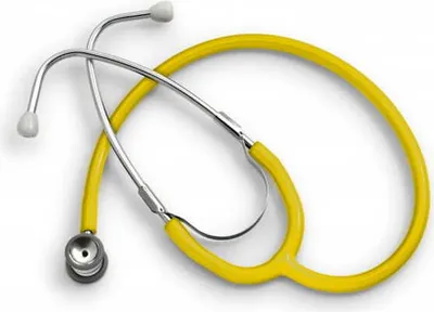 Produktbild von Prof-III Little Doctor Zweikopf-Neugeborenen-Stethoskop - gelb