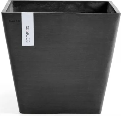 Produktbild von Permapack Ecopots Rotterdam, Topfpflanzer, Freistehend, Grau, V-förmig, Drinnen, Einfarbig