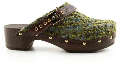 Produktbild von Damenschuhe Scholl Pescura Robin Clogs Grün Zum Hineinschlüpfen 37