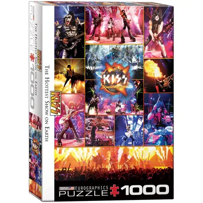 Obrázok produktu pre EUROGRAPHICS Puzzle Kiss: Najhorúcejšia šou na svete 1000 dielikov