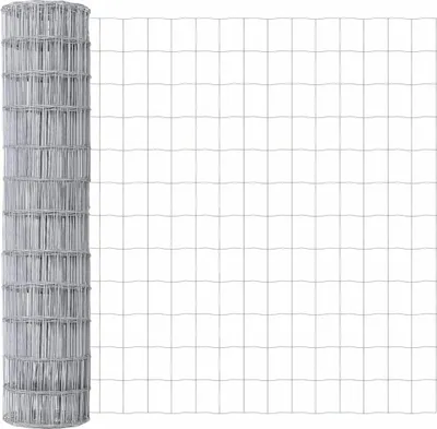 Produktbild von vidaXL Eurozaun 1,4 x 10 m PVC-beschichtetes Eisen